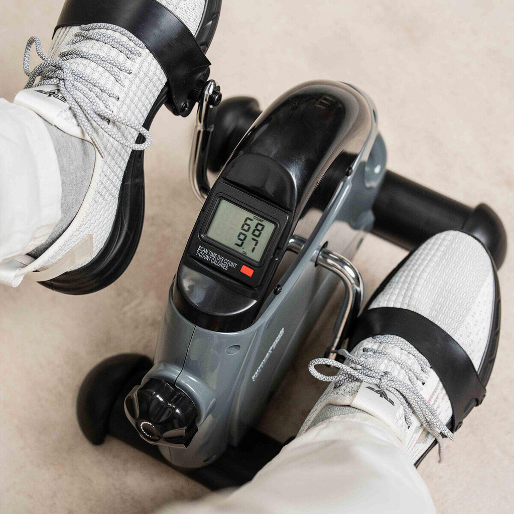 Pedaleador Estático para Piernas y Brazos con Esterilla Velora 2100 InnovaGoods